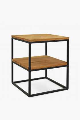 Massiv-Eiche Beistelltisch Typ 13 naturholz FSC zertifiziert